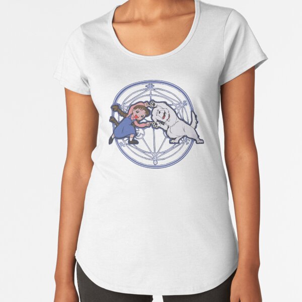 fusión de metal completo Camiseta premium de cuello ancho