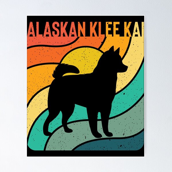 Aperçu de l'œuvre Alaskan Klee Kai Dog Vintage Gift Pet Lover créée et vendue par rafaeltto.