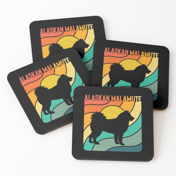 Aperçu de l'œuvre Alaskan Malamute Dog Vintage Gift Pet Lover créée et vendue par rafaeltto.