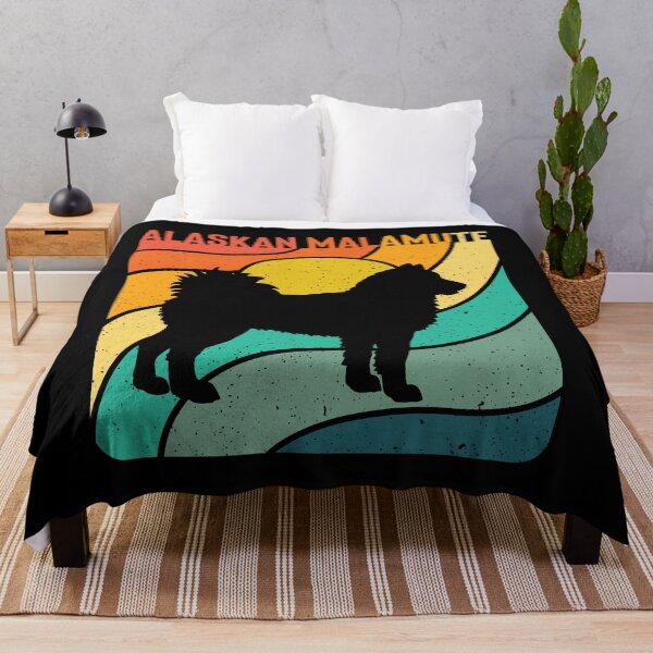 Aperçu de l'œuvre Alaskan Malamute Dog Vintage Gift Pet Lover créée et vendue par rafaeltto.