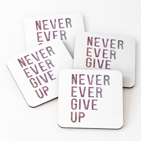 Item preview, Never Ever Giveup designed and sold by PastBabylon.