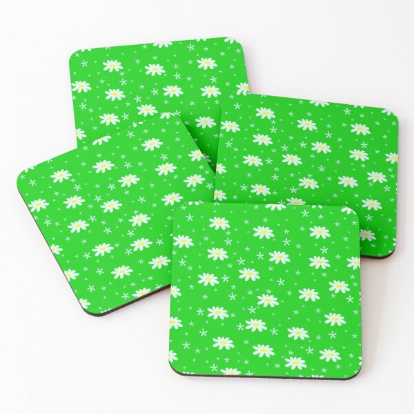 Item preview, Green meadow with daisies and white little flowers. Seamless. designed and sold by Shoshina.