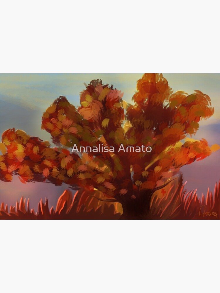 red tree by annalisaamato