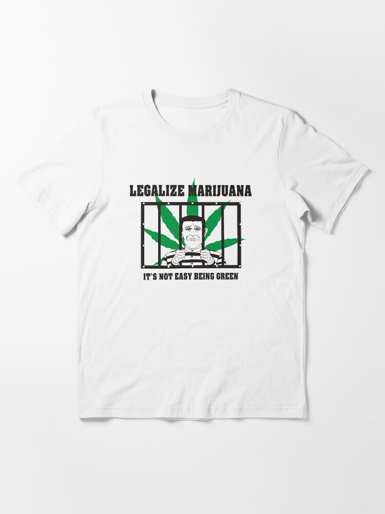Alternate view of Legalize Marijuana Essential T-Shirt