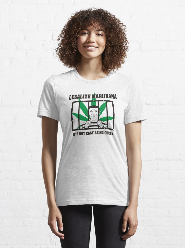 Alternate view of Legalize Marijuana Essential T-Shirt