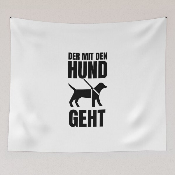 Item preview, He walks with the dog designed and sold by Bachdesign.