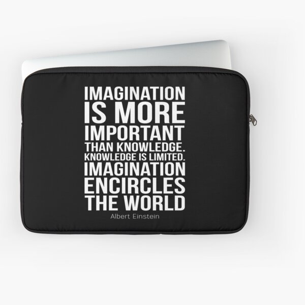 Item preview, Imagination Is More Important Than Knowledge. Knowledge Is Limited. Imagination Encircles The World. Inspirational Quotes designed and sold by ProjectX23.