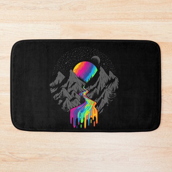 Cosmic River Bath Mat
