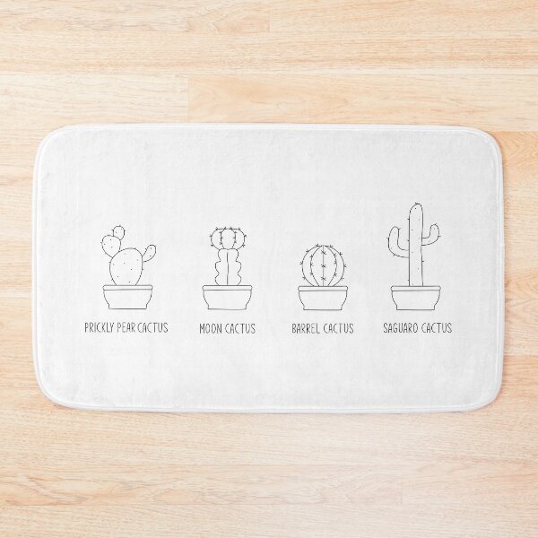 Item preview, Cactus Cute Design Black and White designed and sold by olivergraham.