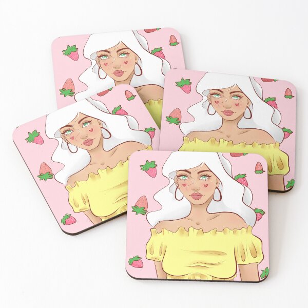 Item preview, strawberry girl designed and sold by Ebrawb.