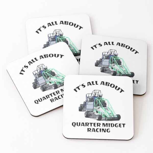 Item preview, Quarter Midget Racing Track Youth & Kids Cars Amazing Gift Ideas for Racing Lovers designed and sold by GabiBlaze.