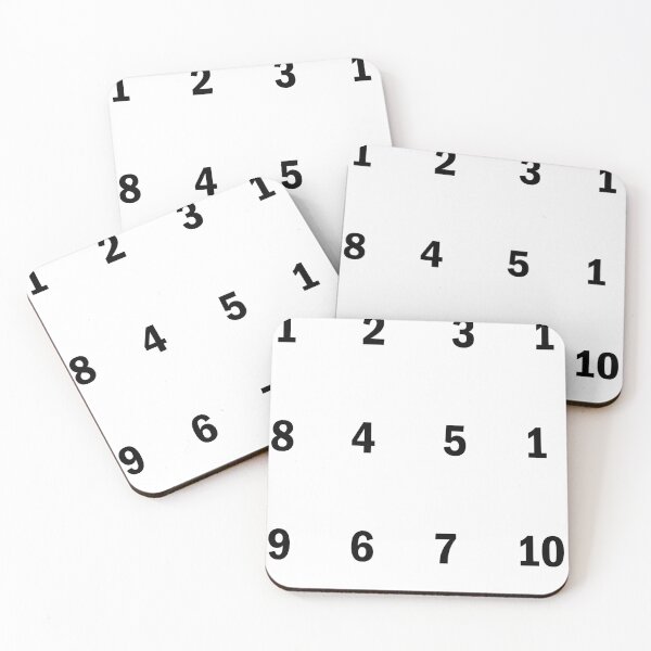 Item preview, Numbers Sticker Pack  designed and sold by OnlyTheBest4U.