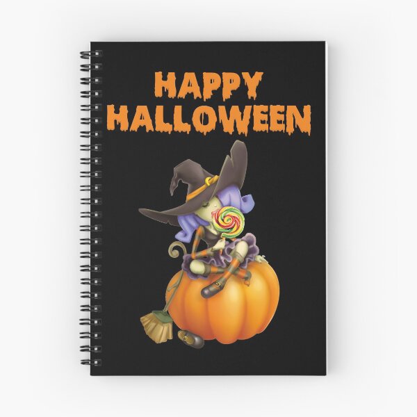 Item preview, Happy Halloween pumpkin witch designed and sold by wolfgangrainer.