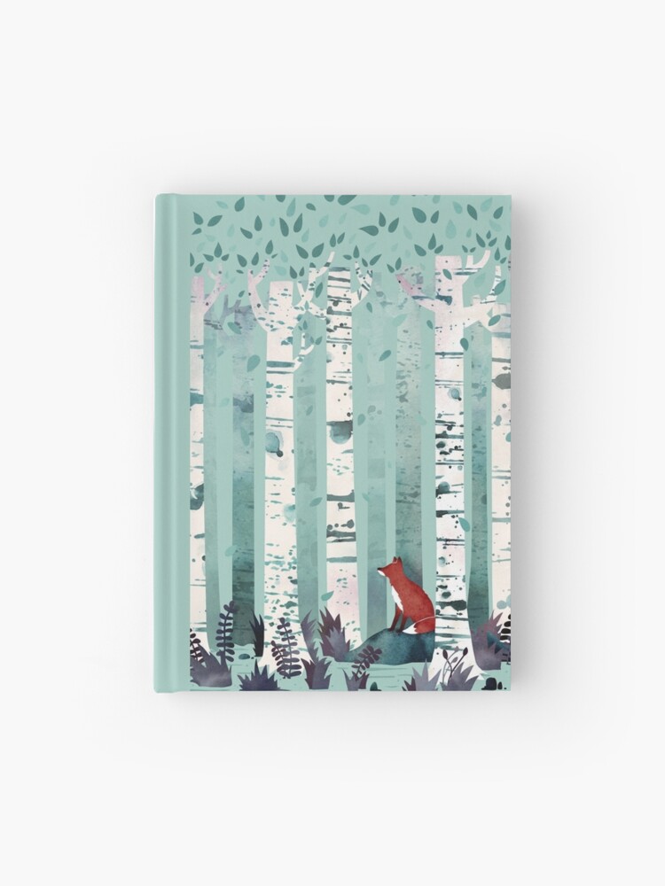 Thumbnail 1 of 3, Hardcover Journal, The Birches designed and sold by littleclyde.
