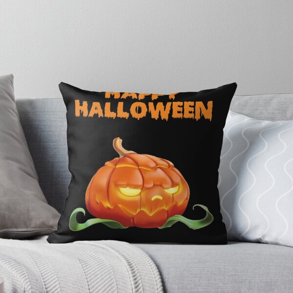 Item preview, Happy Halloween pumpkin grumpy designed and sold by wolfgangrainer.
