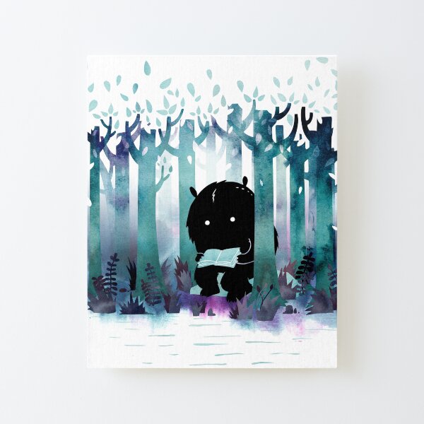 A Quiet Spot Canvas Mounted Print