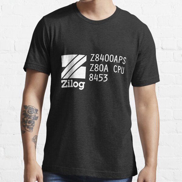 Vintage Zilog Z80 Microprocessor Markings Essential T-Shirt