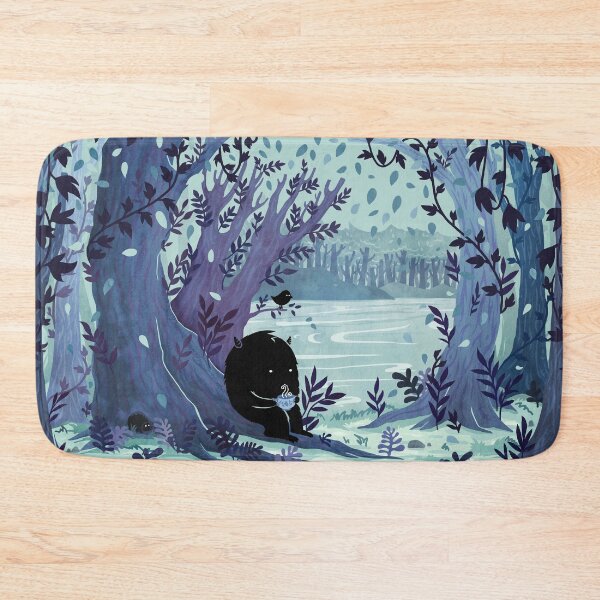 A Quiet Spot of Tea Bath Mat