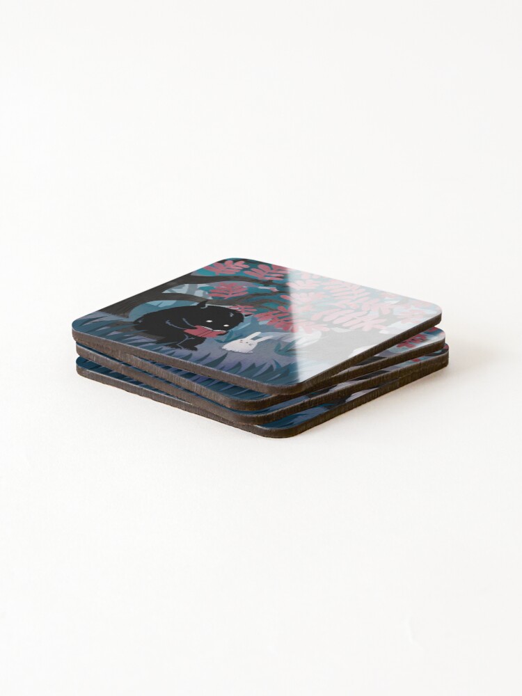 Alternate view of Another Quiet Spot Coasters (Set of 4)