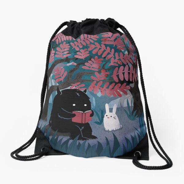 Another Quiet Spot Drawstring Bag