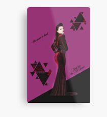 Long Live The Evil Queen Metal Print
