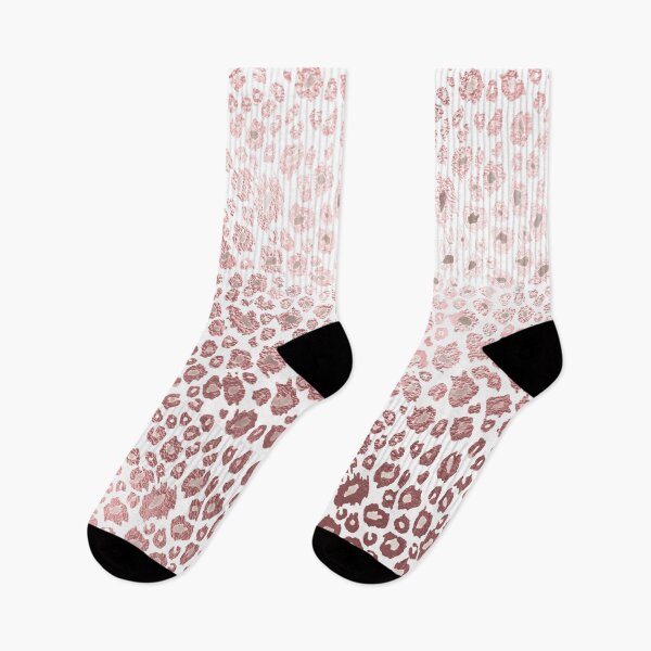 Item preview, Rose Gold Leopard pattern, faux metallic rose gold designed and sold by PixDezines.