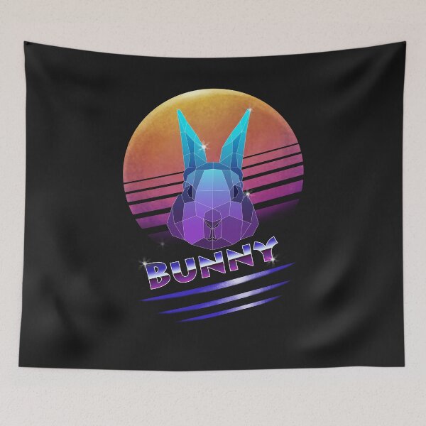 Item preview, 80s Retro Bunny designed and sold by yajyolid.