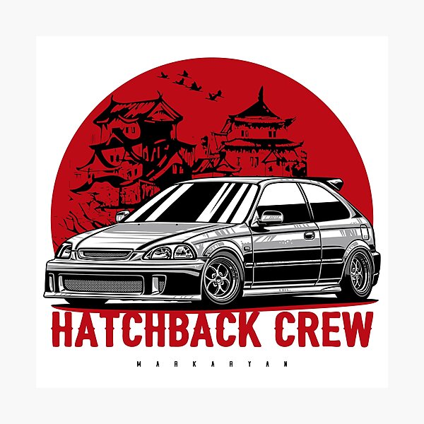 Item preview, Hatchback Crew. Civic EK designed and sold by OlegMarkaryan.