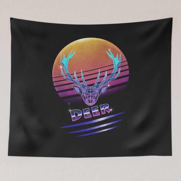 Item preview, 80s Retro Deer designed and sold by yajyolid.