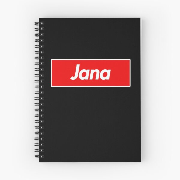 Item preview,  Jana Name Label - Gift For Female Named Jana designed and sold by MariaLeona.