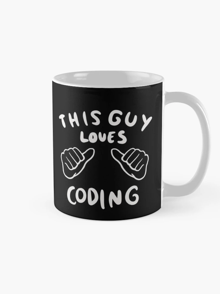 Thumbnail 3 of 6, Coffee Mug, Coding - Programming - Coder - Programmer - Developer - IT Nerd Tech Guy designed and sold by isstgeschichte.