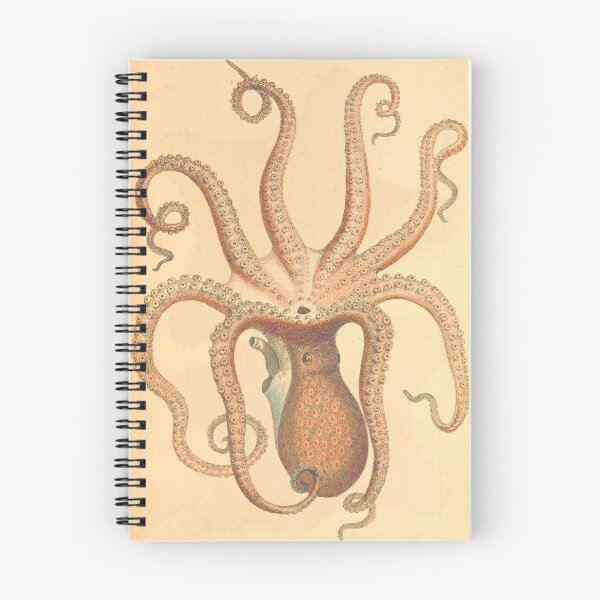 Item preview, Octopus Vintage illustration designed and sold by Vintage Designs +.