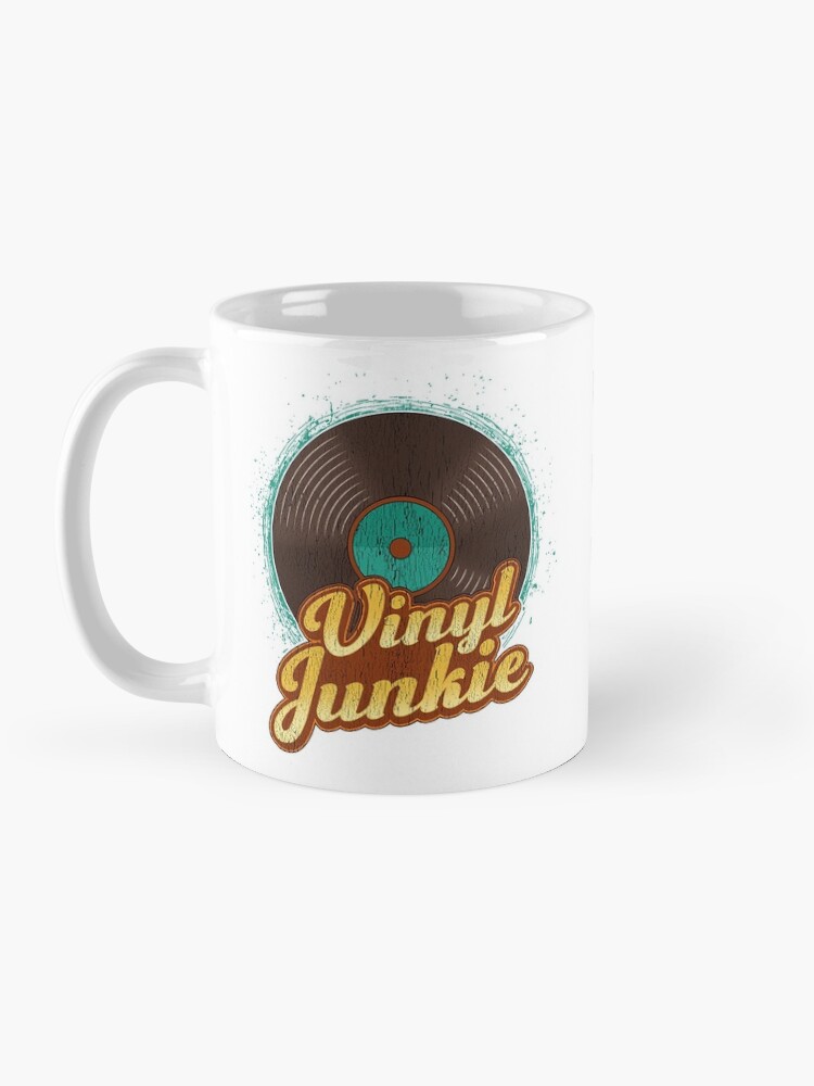 Alternate view of Vinyl Junkie Coffee Mug