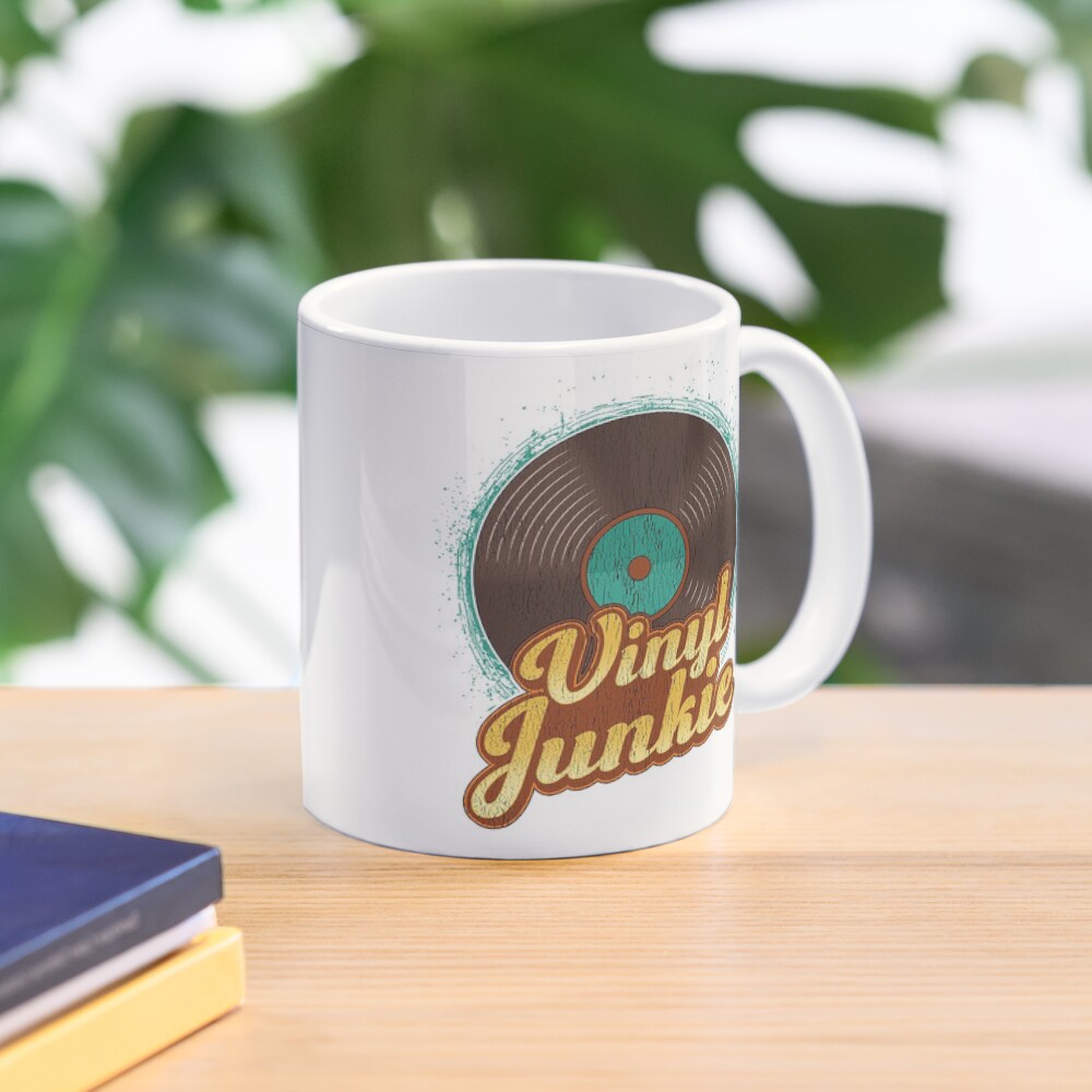 Vinyl Junkie Coffee Mug
