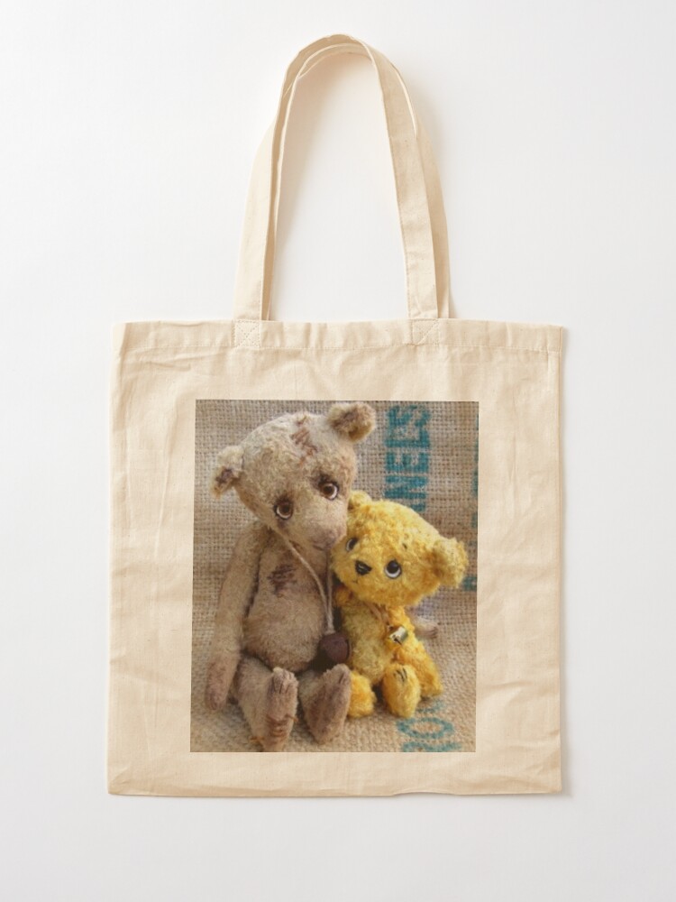 Teddy Bear Canvas Tote Bag