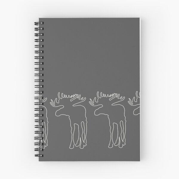 Item preview, Funny mooses to spot - gray designed and sold by Aurealis.