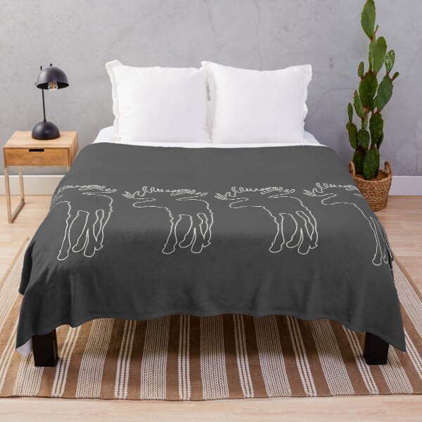 Item preview, Funny mooses to spot - gray designed and sold by Aurealis Creatief.