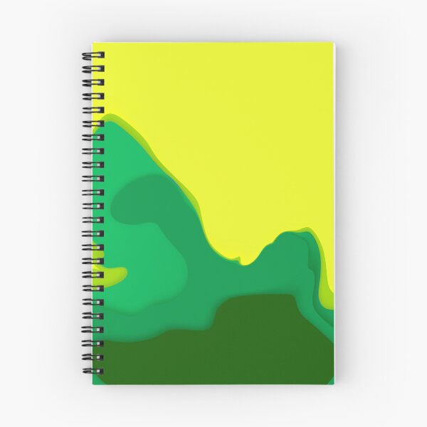 Item preview, Polar curves of colors. Green tones designed and sold by apicon.