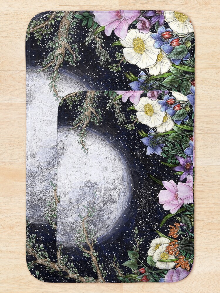 Alternate view of Midnight in the Garden II Bath Mat