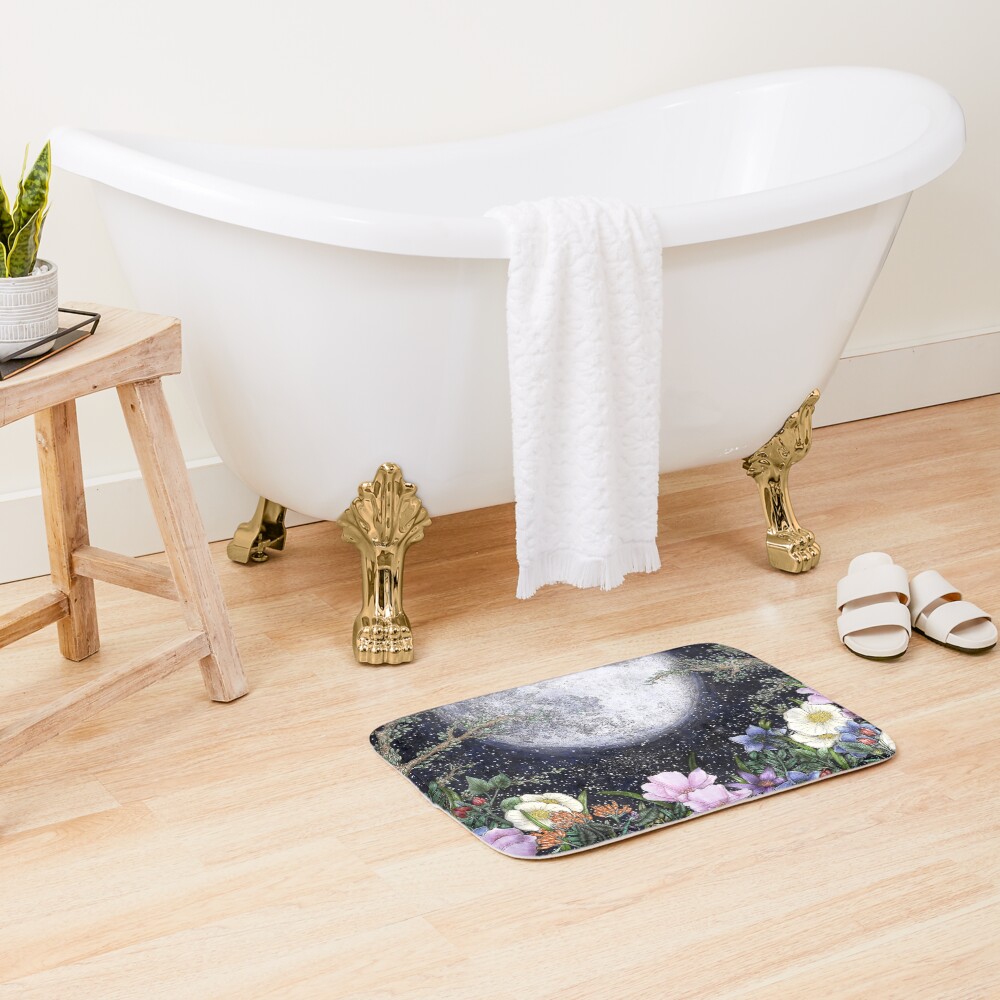 Midnight in the Garden II Bath Mat