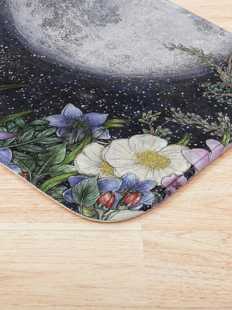 Alternate view of Midnight in the Garden II Bath Mat
