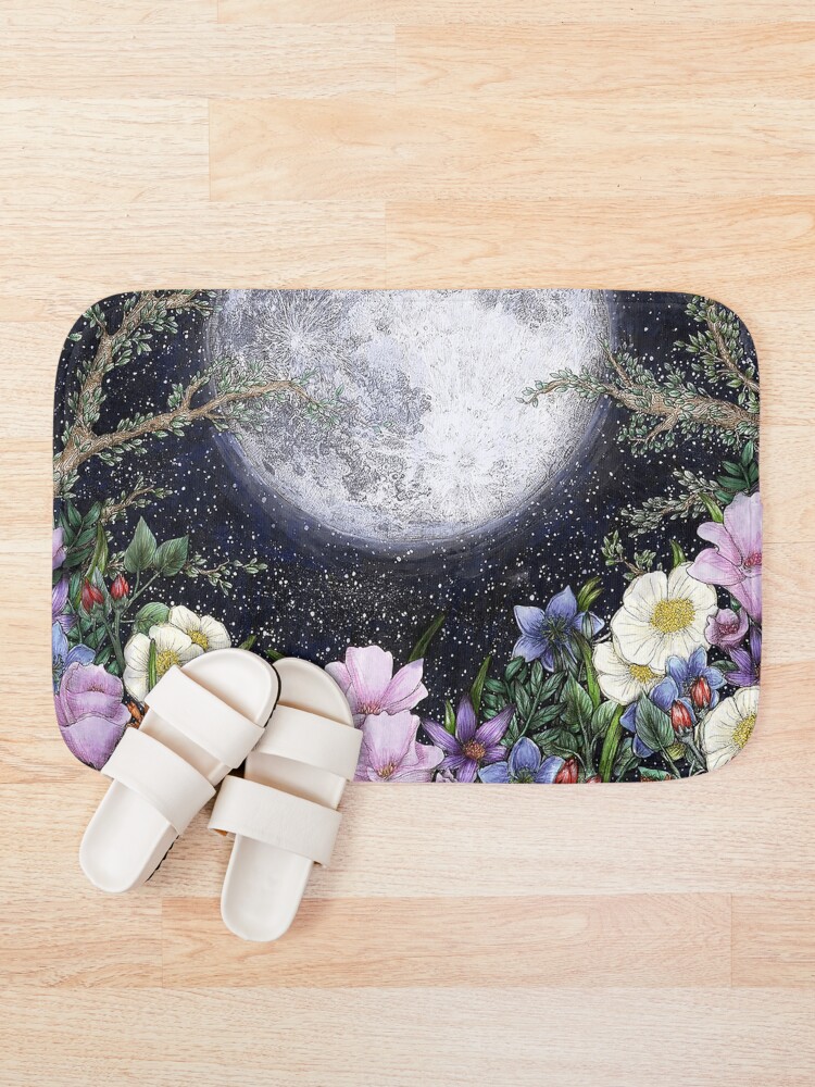 Alternate view of Midnight in the Garden II Bath Mat