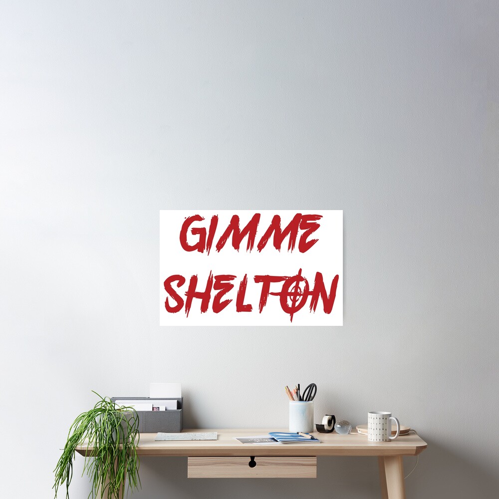 "Gimme Shelton Potteries dialect original gift design" Poster by