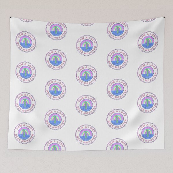 Item preview, Saw a Loch Ness Monster Badge designed and sold by breckinbubble.