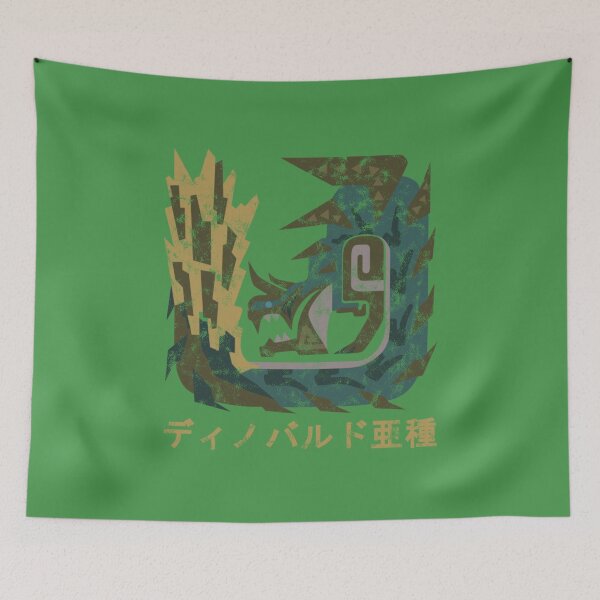 Item preview, Monster Hunter World Ícono Kanji Glavenus ácido a base de hielo designed and sold by StebopDesigns.