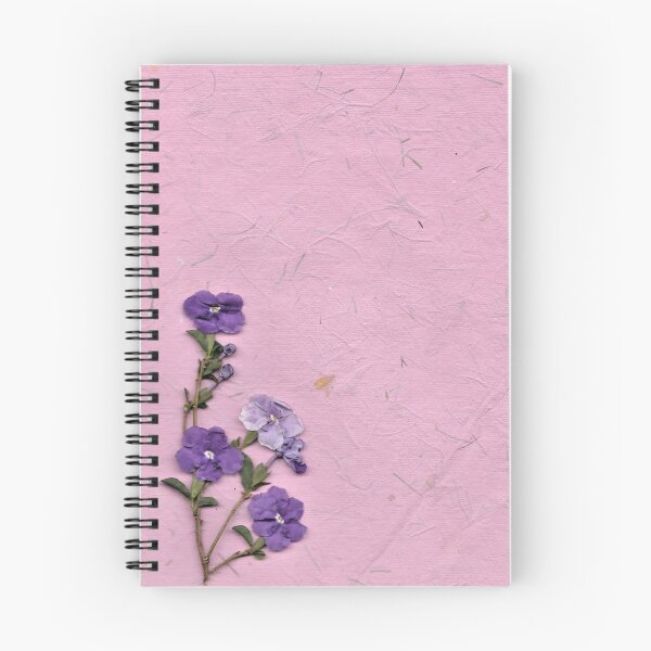 Item preview, Delicate Purple Flowers on Dried Paper designed and sold by monnymac.