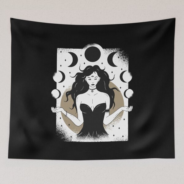Item preview, Moon goddess, moon phase designed and sold by DerSenat.