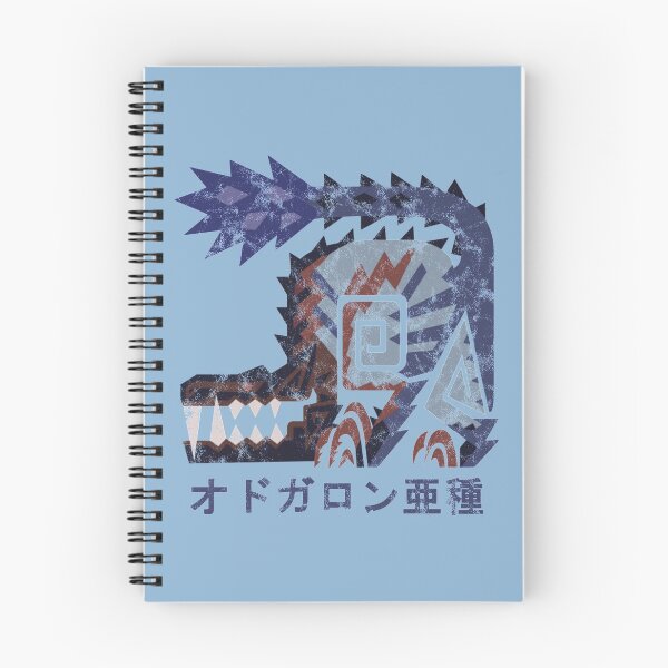 Item preview, Monster Hunter World Iceborne Ebony Odogaron Kanji Icon designed and sold by StebopDesigns.