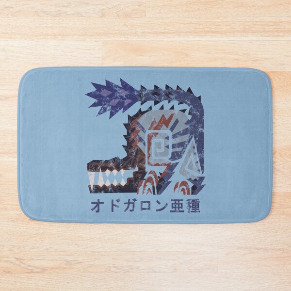 Item preview, Monster Hunter World Iceborne Ebony Odogaron Kanji Icon designed and sold by StebopDesigns.