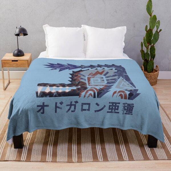Item preview, Monster Hunter World Iceborne Ebony Odogaron Kanji Icon designed and sold by StebopDesigns.